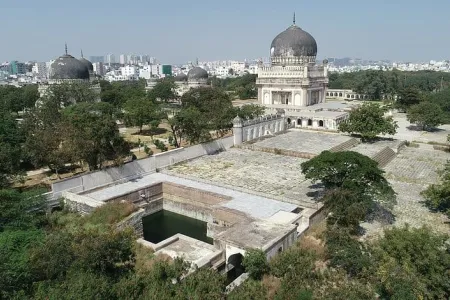 In the heart of Hyderabad flourish gorgeous flora and fauna at Qutb Shahi Heritage Park